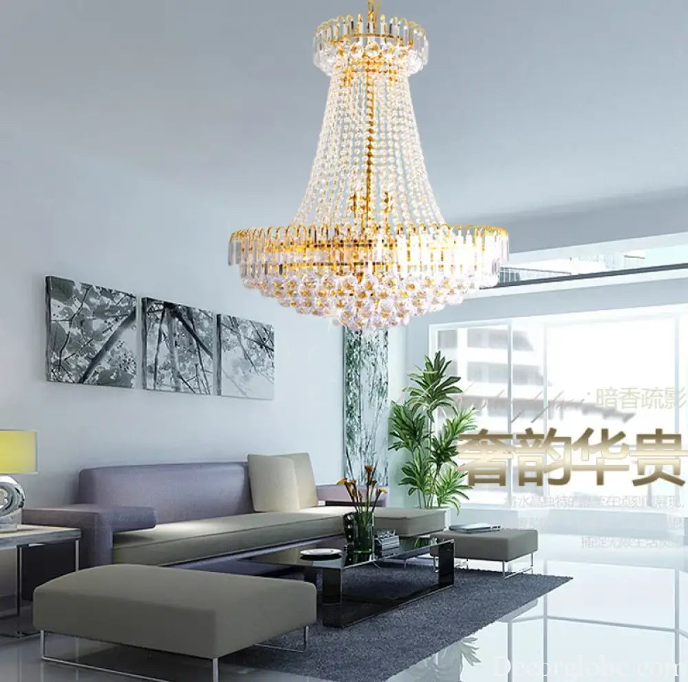 60cm Lustres Chandeliers - Elegant Home Decor for Living Rooms, Dining Rooms, and Restaurants - DecorGlobe
