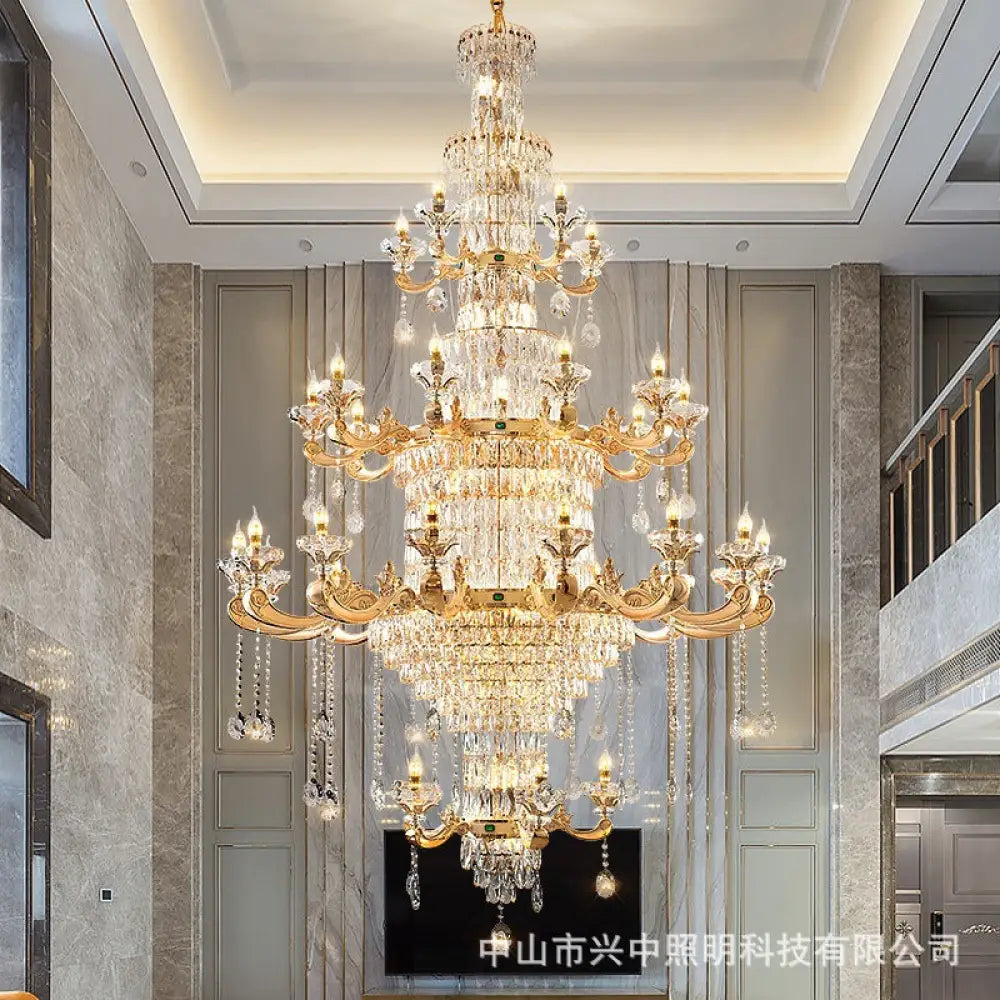 Aaliyah European Luxury Crystal Branch Chandelier - DecorGlobe