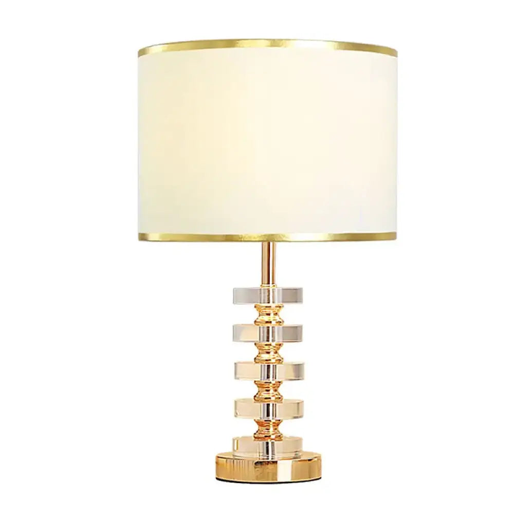 Adriana Post-Modern American Luxury Crystal Table Lamp - Table Lamp