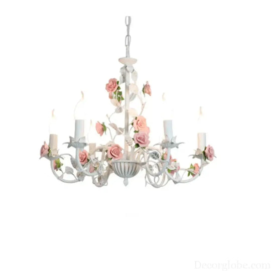 Charming Pastoral Style Chandelier - American Country Kid Chandeliers for Living Rooms, Bedrooms, Dining Rooms, and Children&