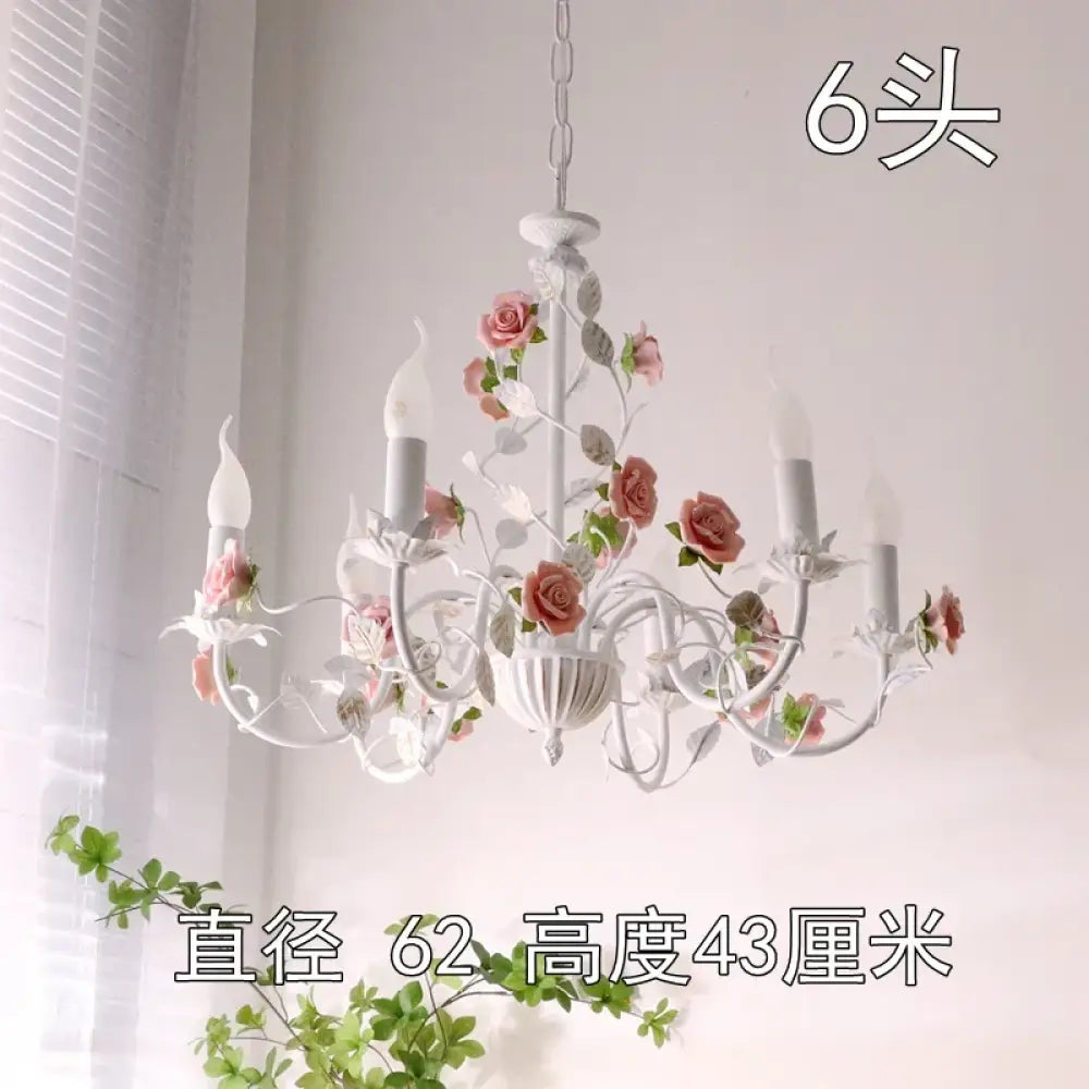 Charming Pastoral Style Chandelier - American Country Kid Chandeliers for Living Rooms, Bedrooms, Dining Rooms, and Children&