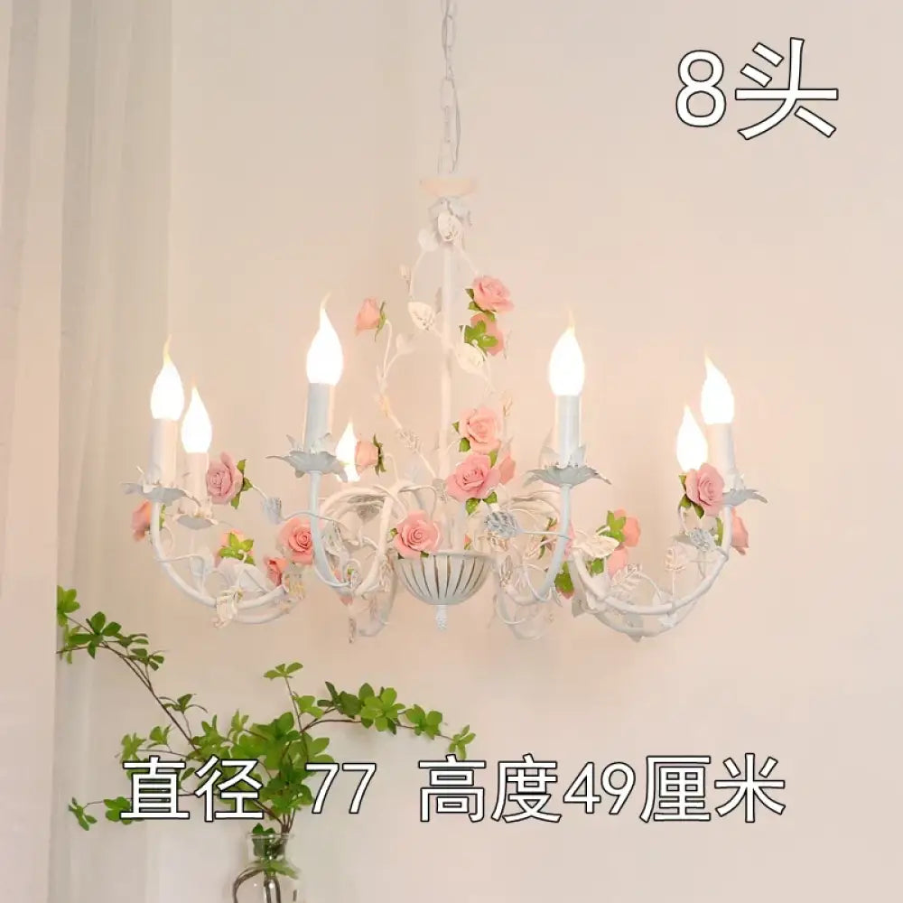 Charming Pastoral Style Chandelier - American Country Kid Chandeliers for Living Rooms, Bedrooms, Dining Rooms, and Children&