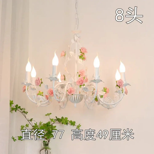 Charming Pastoral Style Chandelier - American Country Kid Chandeliers for Living Rooms, Bedrooms, Dining Rooms, and Children&