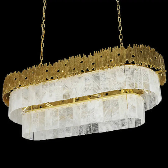 Light Luxury Crystal Living Room Chandelier