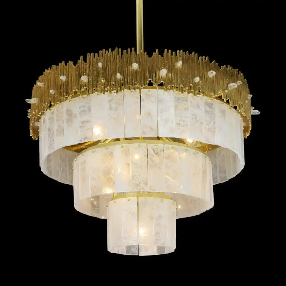 Light Luxury Crystal Living Room Chandelier