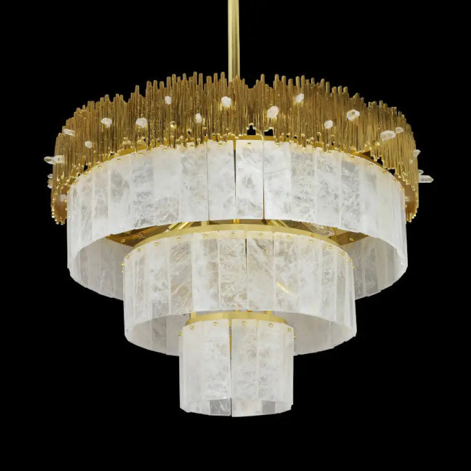 Light Luxury Crystal Living Room Chandelier