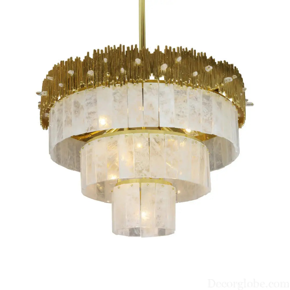 Light Luxury Crystal Living Room Chandelier