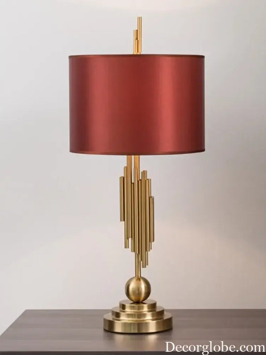Montréal Luxe Brass Accent Table Lamp - Table Lamp