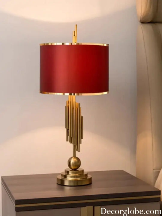 Montréal Luxe Brass Accent Table Lamp - Table Lamp