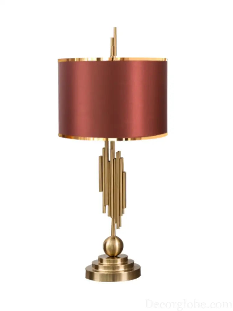 Montréal Luxe Brass Accent Table Lamp - Table Lamp