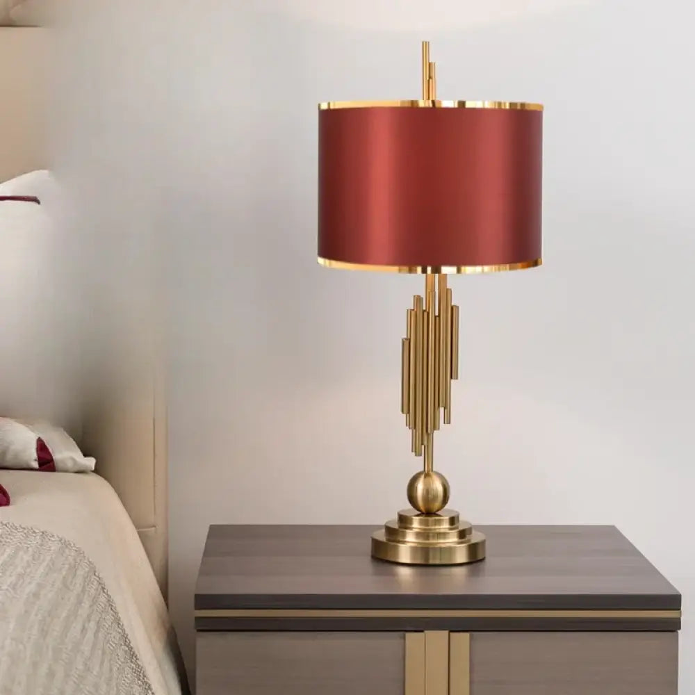 Montréal Luxe Brass Accent Table Lamp - Tri color 28-58CM - Table Lamp