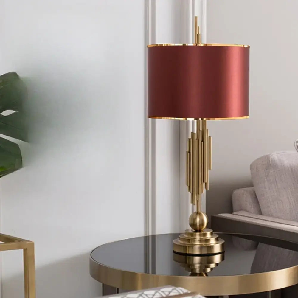 Montréal Luxe Brass Accent Table Lamp - Tri color 32-71CM - Table Lamp