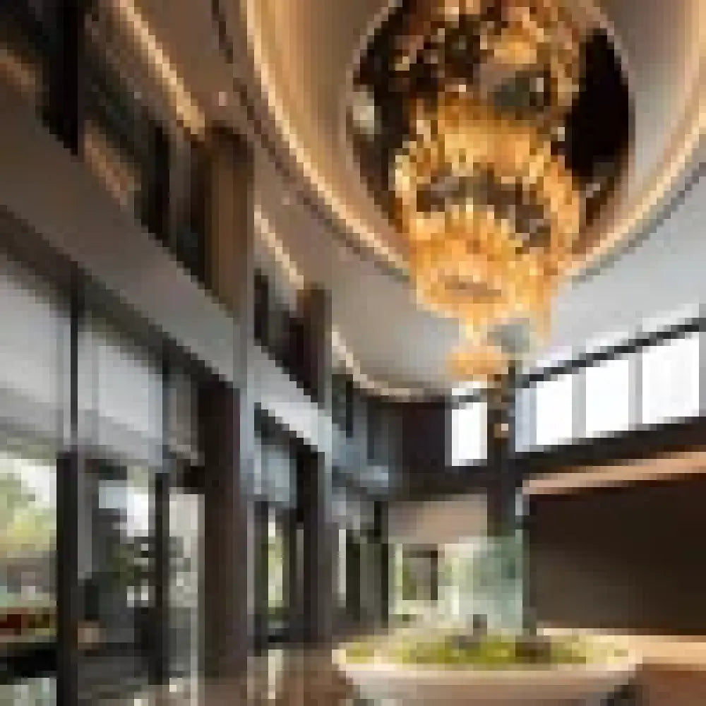 Aurelia Custom Build Gold Spiral Glass Chandelier custom / custom / Custom|Modern Chandelier