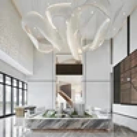 Aurielle Custom Build Glass Tube Suspension Chandelier 110-240V / Custom / Custom|Modern Chandelier