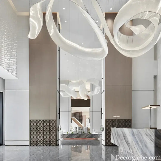 Aurielle Custom Build Glass Tube Suspension Chandelier Chandelier