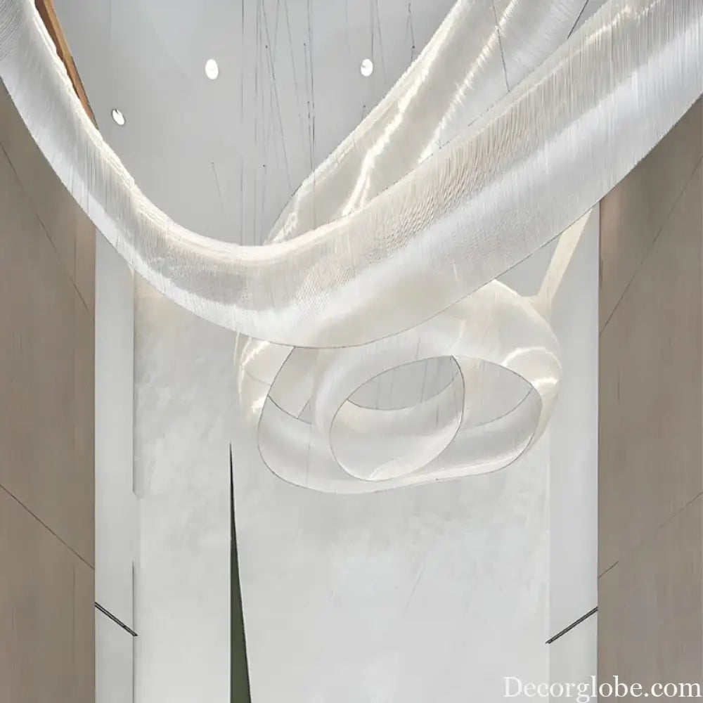Aurielle Custom Build Glass Tube Suspension Chandelier Chandelier