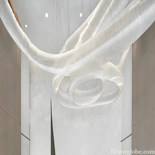 Aurielle Custom Build Glass Tube Suspension Chandelier Chandelier
