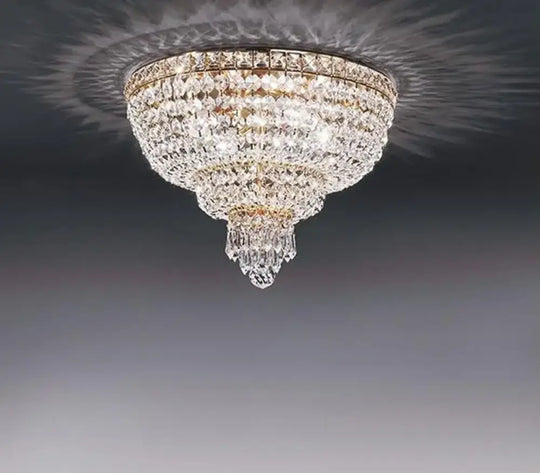 Modern Crystal Ceiling Light for Living Room Kitchen Island Home decor Gold hanging light Led Luxury Cristal Lustre