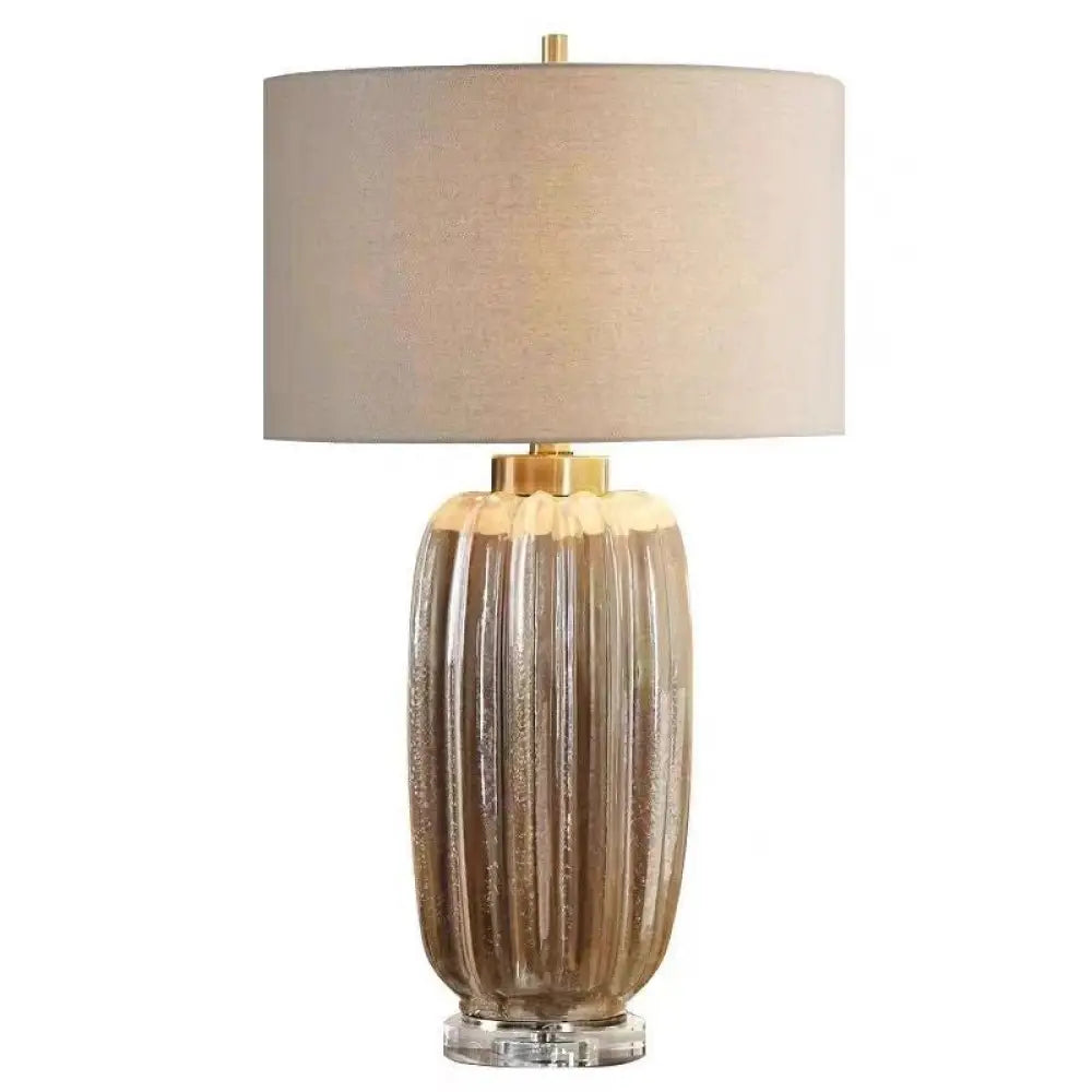 American-Style Table Lamp Bedroom Bedside Lamp Simple Model Room Living Room Lamp Designer Creative Personality Ceramic