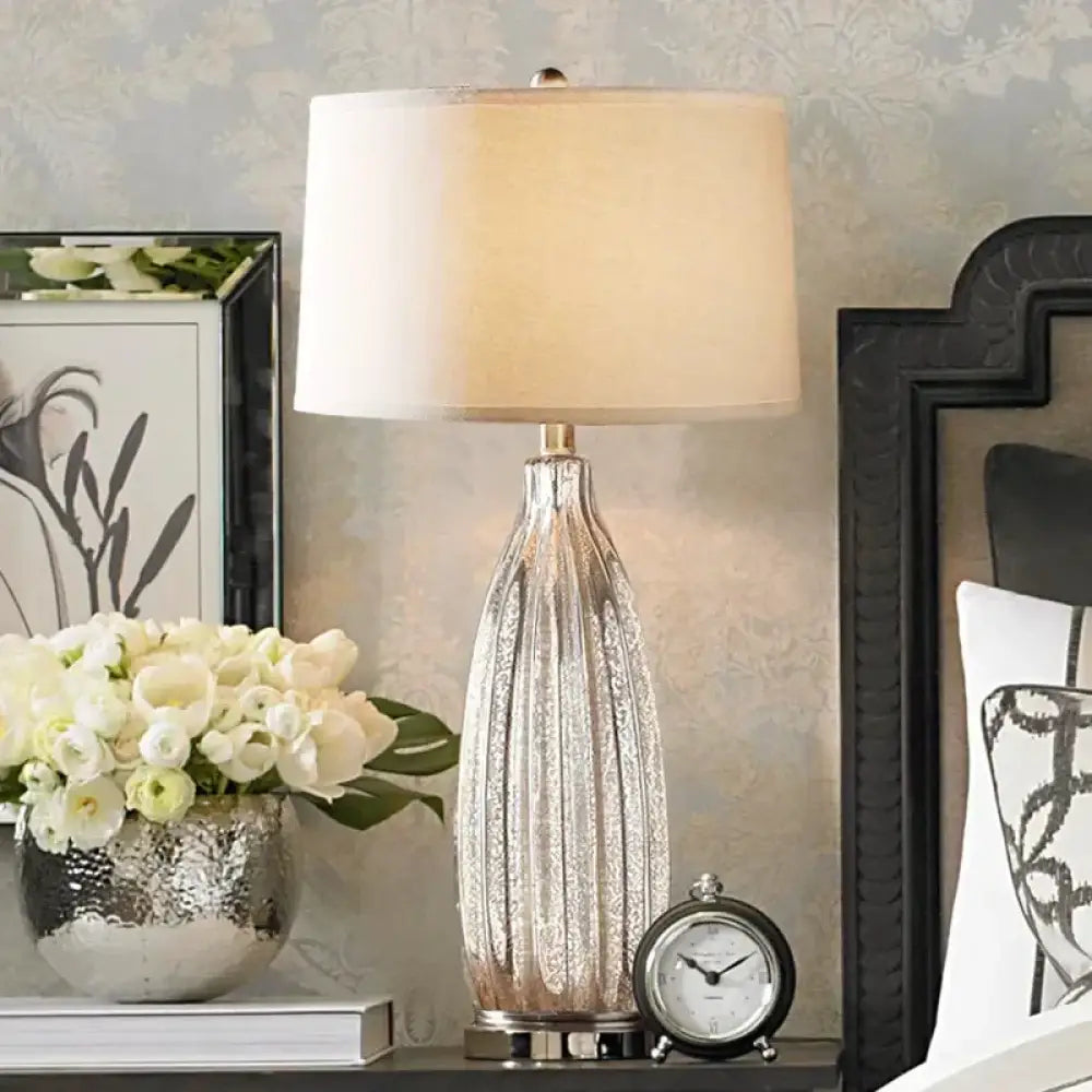 Camille Modern Retro Minimalist Crystal American Desk Lamp - Table Lamp