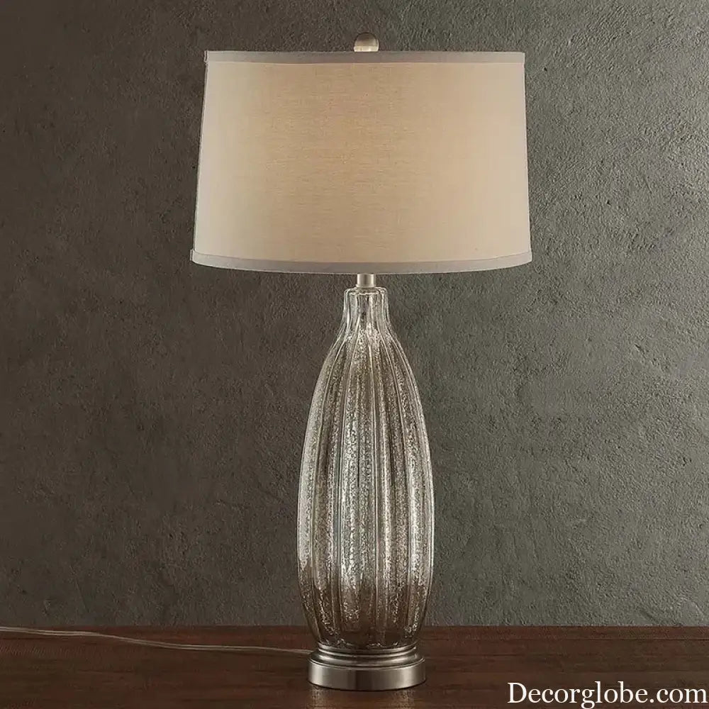 Camille Modern Retro Minimalist Crystal American Desk Lamp - Table Lamp