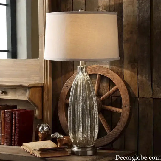 Camille Modern Retro Minimalist Crystal American Desk Lamp - Table Lamp