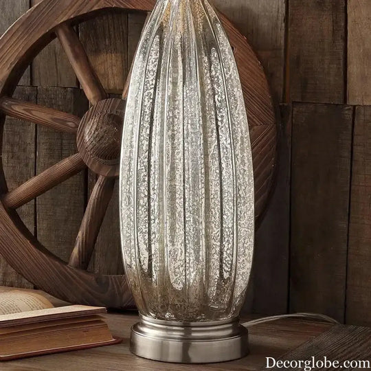 Camille Modern Retro Minimalist Crystal American Desk Lamp - Table Lamp
