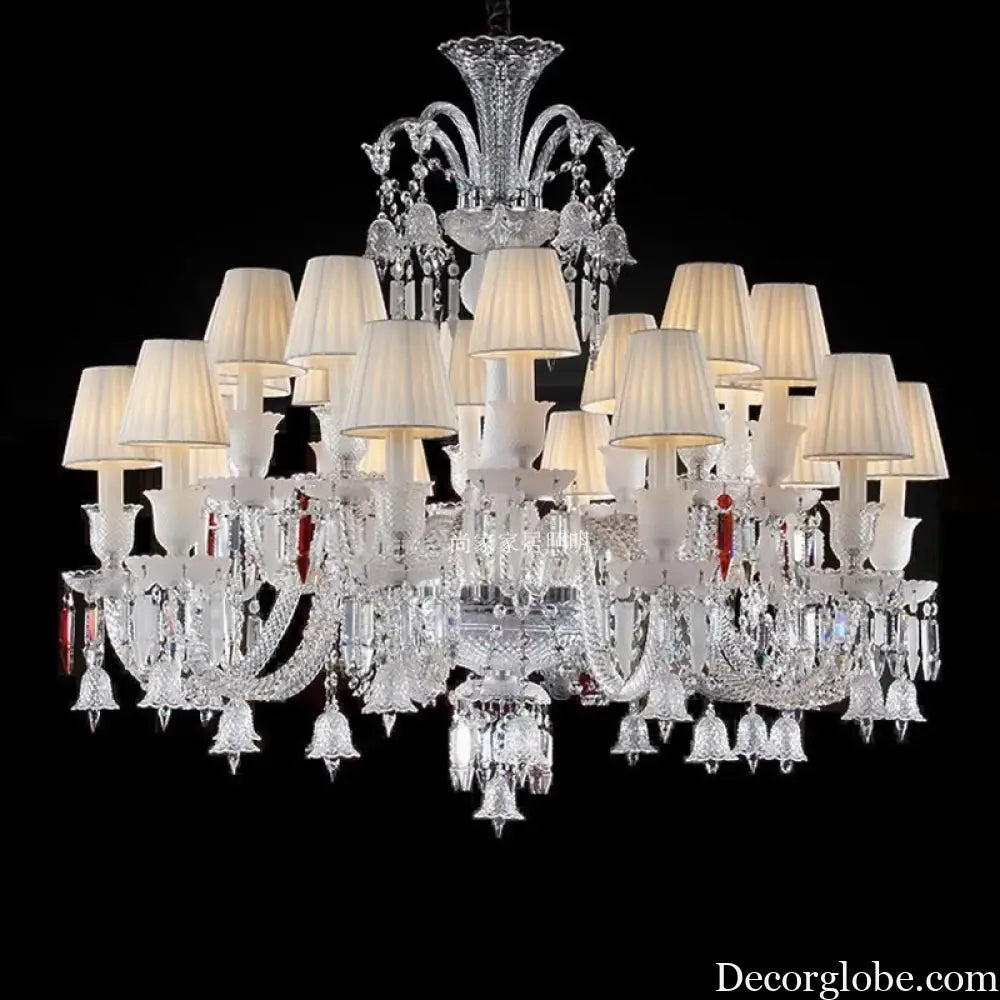 Candle Style Crystal Chandelier for Living Room and Restaurant Chandelier