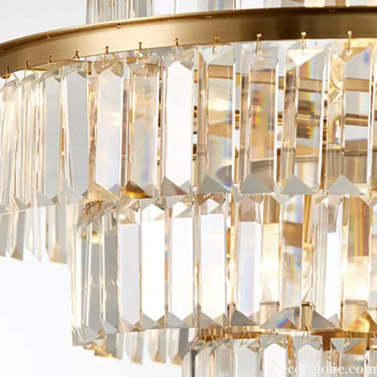Cascading Brilliance: A Majestic Centerpiece for Your Dining Room - DecorGlobe