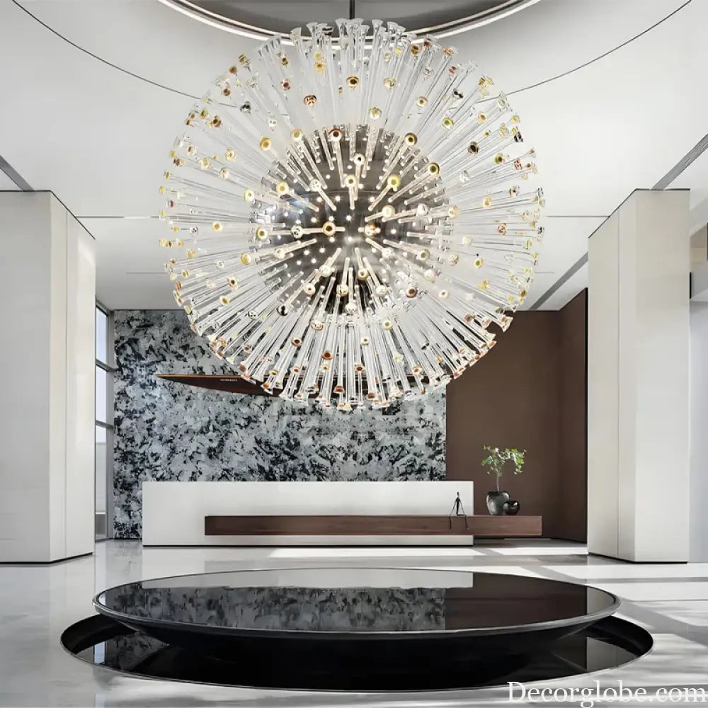 Celestine Custom Build Dandelion LED Chandelier Chandelier