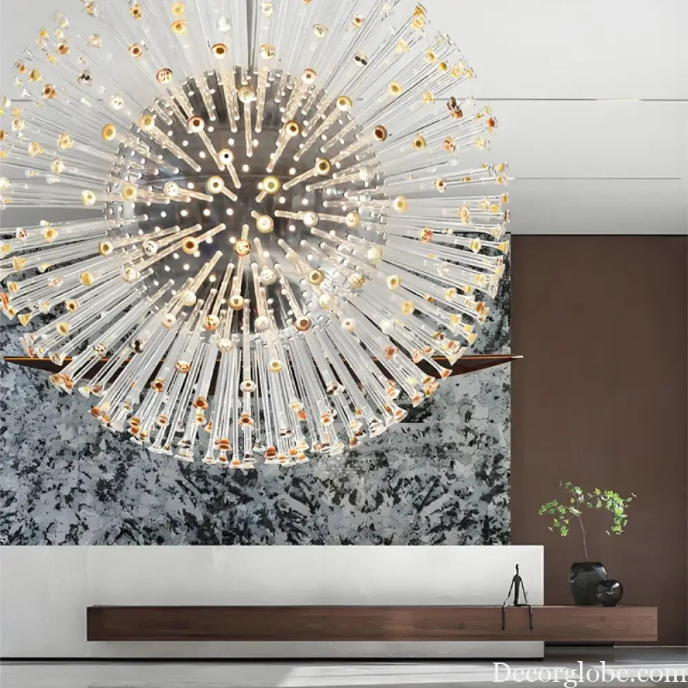 Celestine Custom Build Dandelion LED Chandelier Chandelier