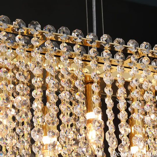Chic Light Luxury Living Room Chandelier - Ideal for Creating Atmosphere in Lobbies, Showrooms, Bedrooms, and Dining Rooms - DecorGlobe