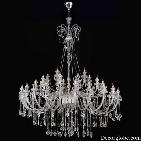 AVELON Clear Crystal European Branch Chandelier Chandelier