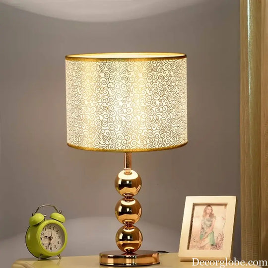 Élise Modern Fashion Alloy Acrylic Bedside Table Lamp E27 Desk Light