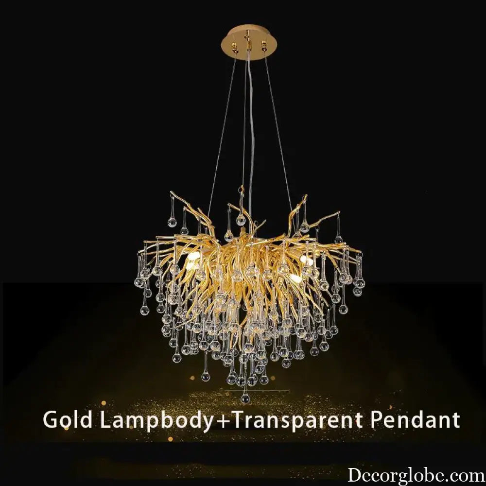 Creative Tree Branch Chandelier - Illuminate Your Bedroom or Girl&