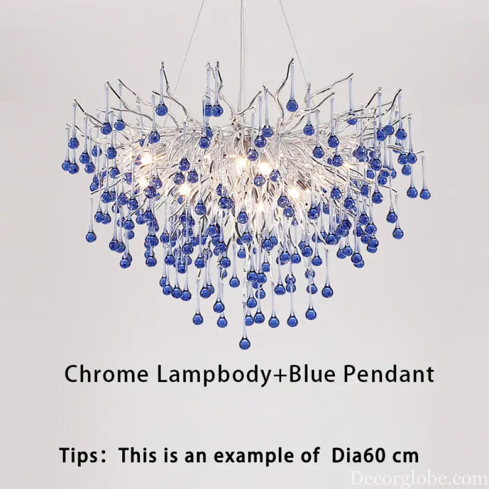 Creative Tree Branch Chandelier - Illuminate Your Bedroom or Girl&