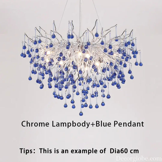 Creative Tree Branch Chandelier - Illuminate Your Bedroom or Girl&