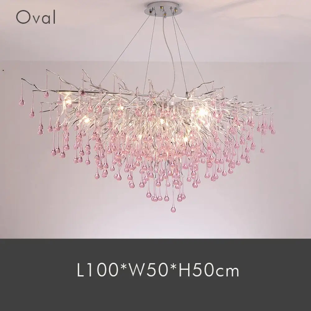 Creative Tree Branch Chandelier - Illuminate Your Bedroom or Girl&