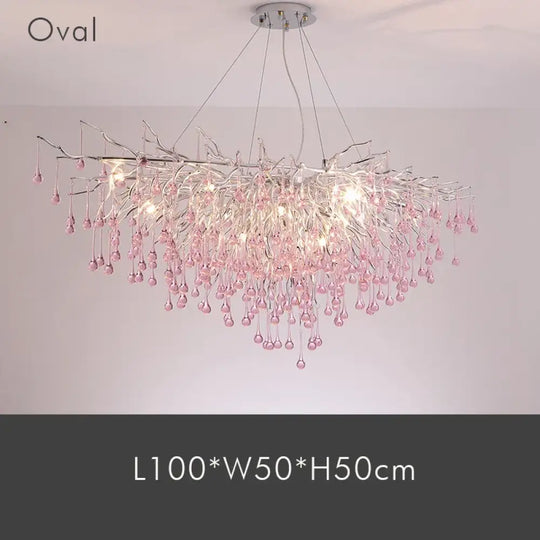 Creative Tree Branch Chandelier - Illuminate Your Bedroom or Girl&