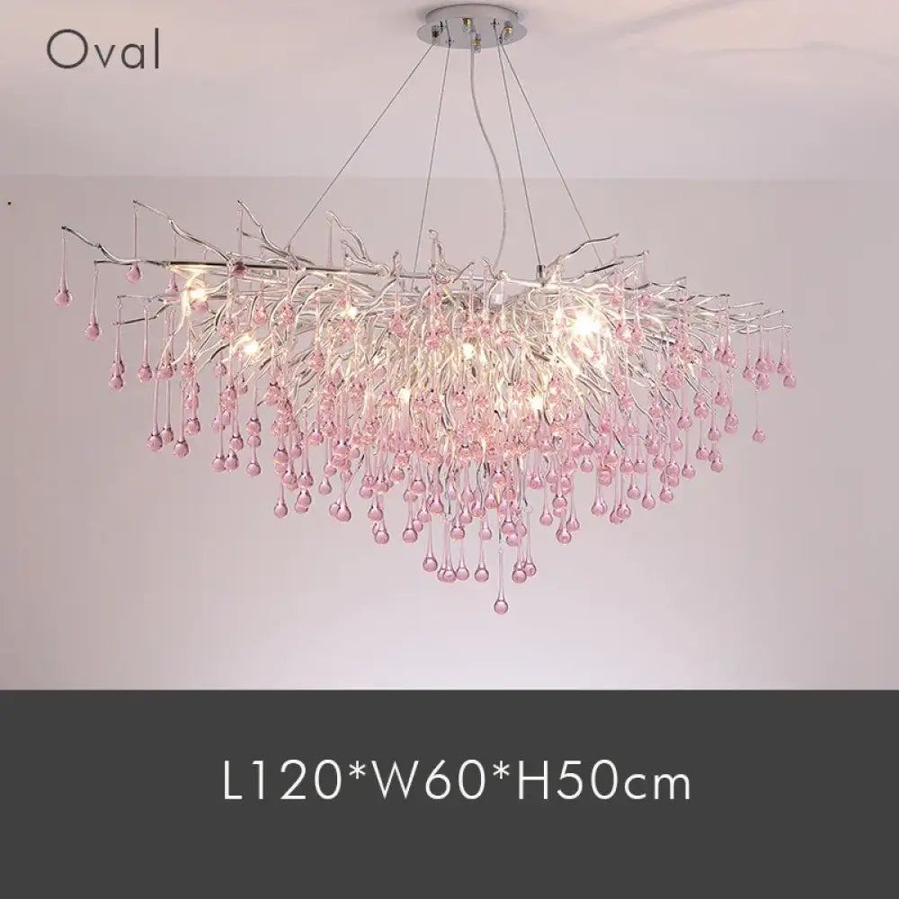 Creative Tree Branch Chandelier - Illuminate Your Bedroom or Girl&