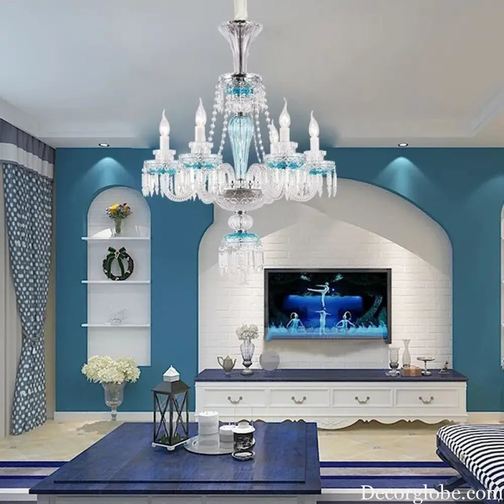 Luxury Crystal Candle Chandelier for Living and Dining Room Chandelier