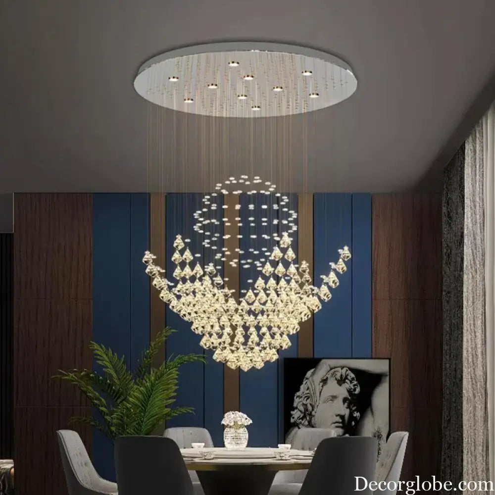 Luxury Crystal Chandelier - Elegance and Opulence for Home Decoration - DecorGlobe