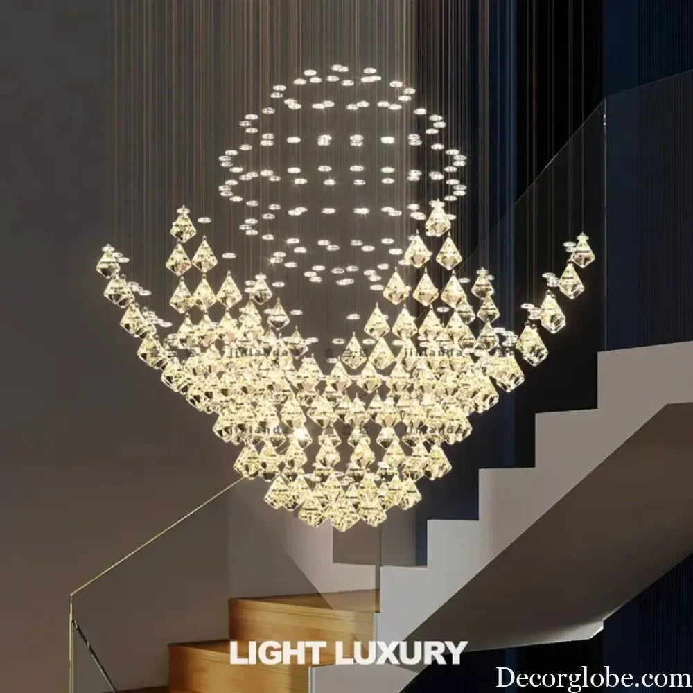Luxury Crystal Chandelier - Elegance and Opulence for Home Decoration - DecorGlobe