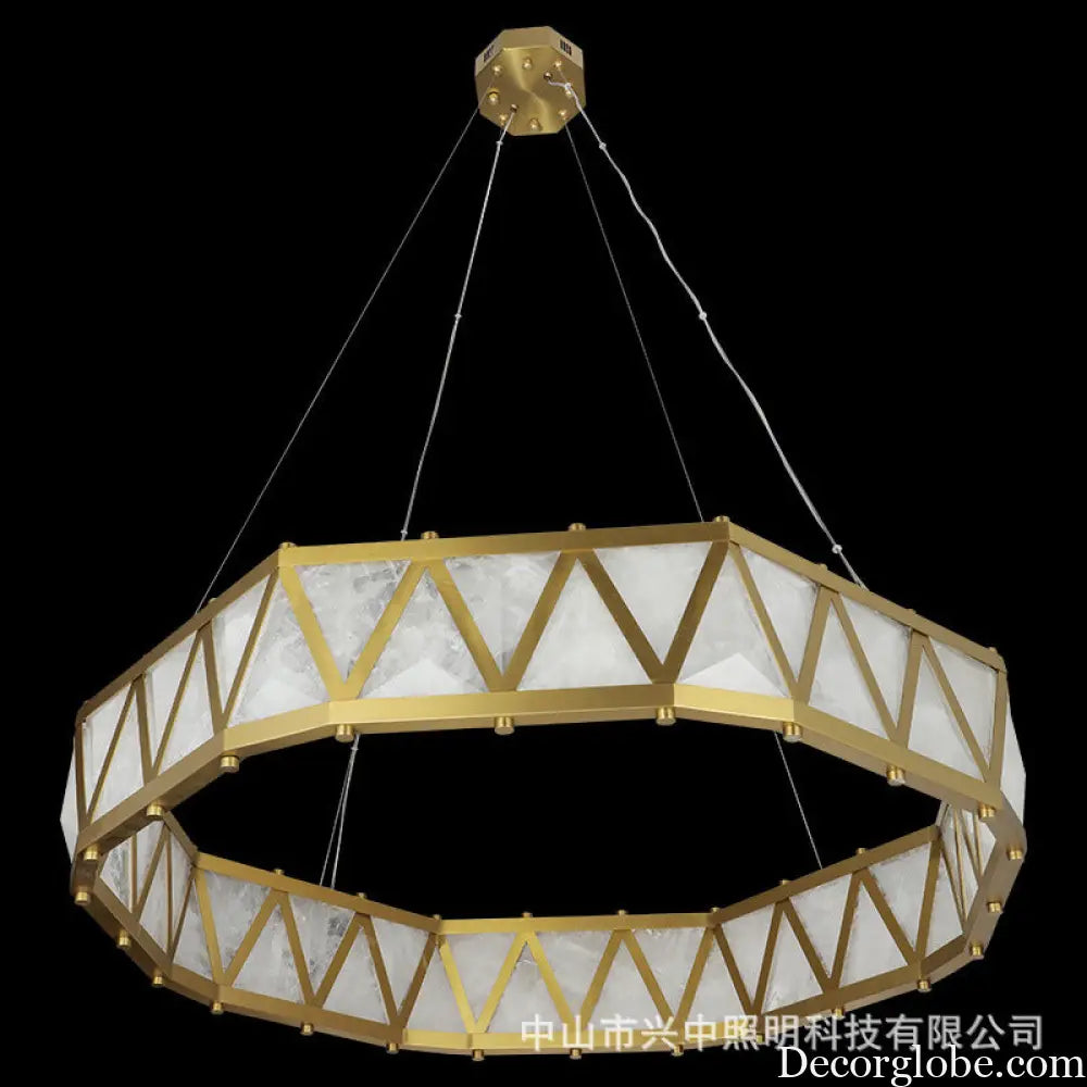 Designer Crystal Chandelier for Living Room & Bedroom D105cm