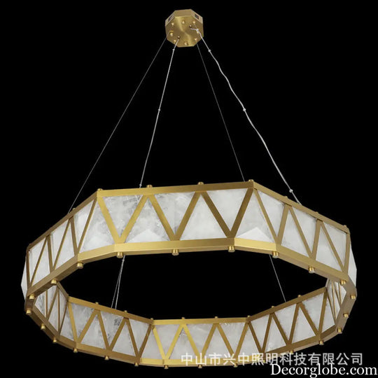 Designer Crystal Chandelier for Living Room &amp; Bedroom D105cm