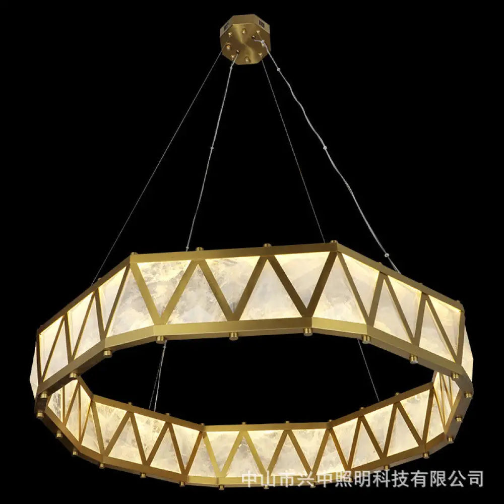 Designer Crystal Chandelier for Living Room &amp; Bedroom D105cm
