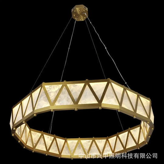 Designer Crystal Chandelier for Living Room &amp; Bedroom D105cm