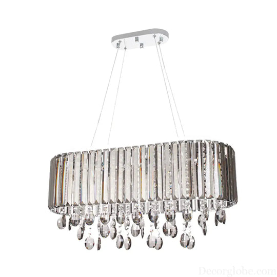 Crystal Radiance: A Touch of Modern Elegance for Your Living Room - DecorGlobe