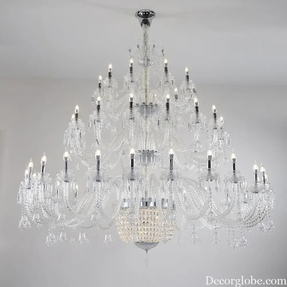 Dorina Three tier Crystal Chandelie Chandelier