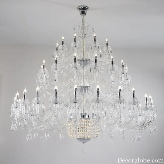 Dorina Three tier Crystal Chandelie Chandelier